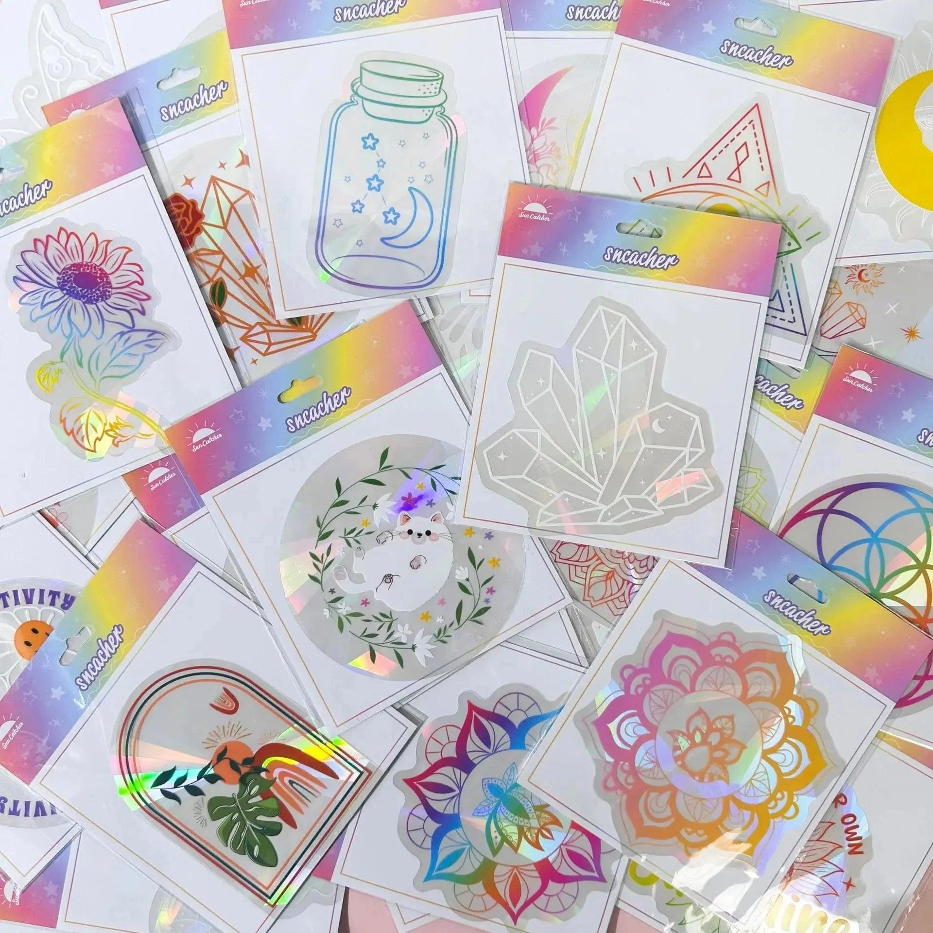 Suncatcher Window Stickers (32 Designs) - Glova