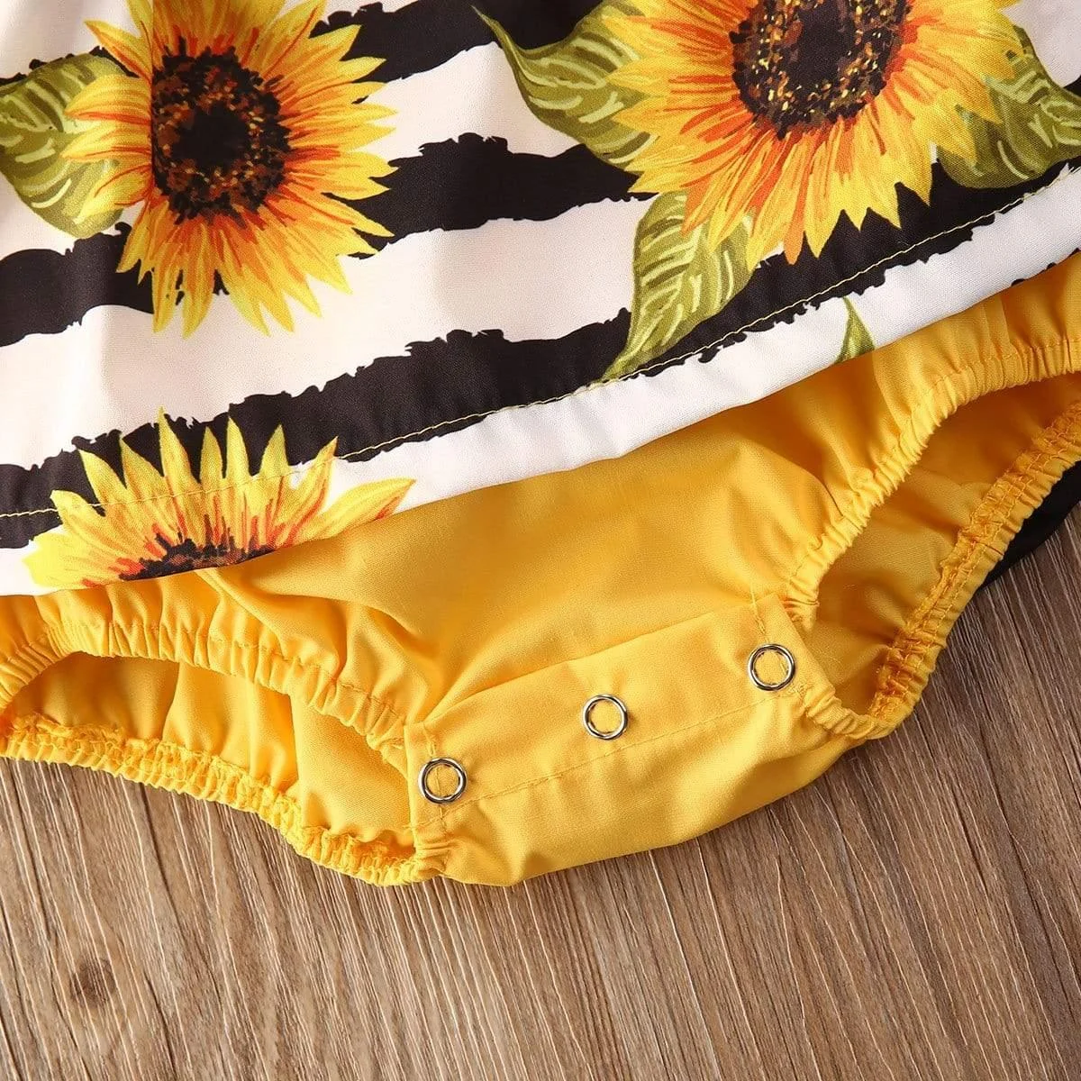 Sunflower Boho Baby Girl Outfit - Glova