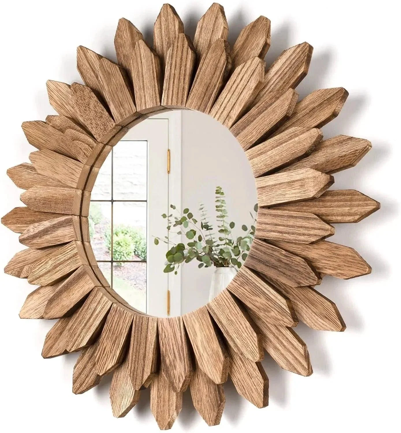 Sunflower Wooden Mirror - Glova