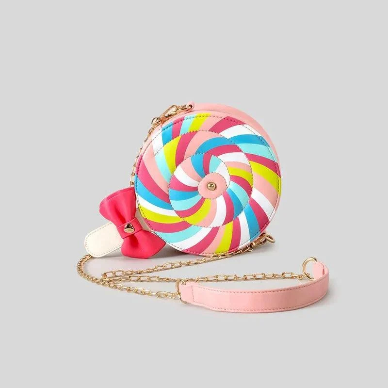 Sweet Rainbow Lollipops Crossbody Bag - Glova