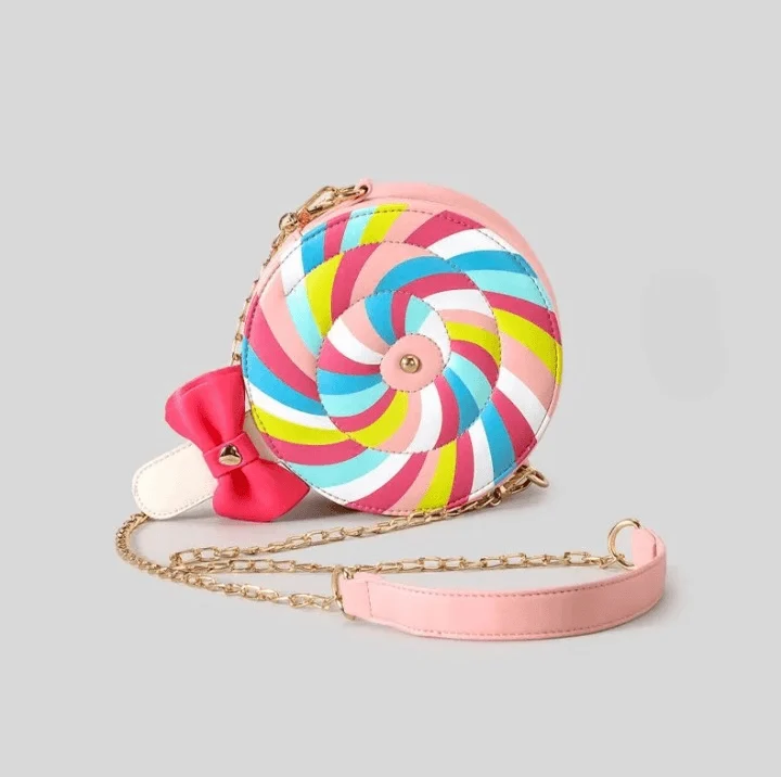 Sweet Rainbow Lollipops Crossbody Bag - Glova