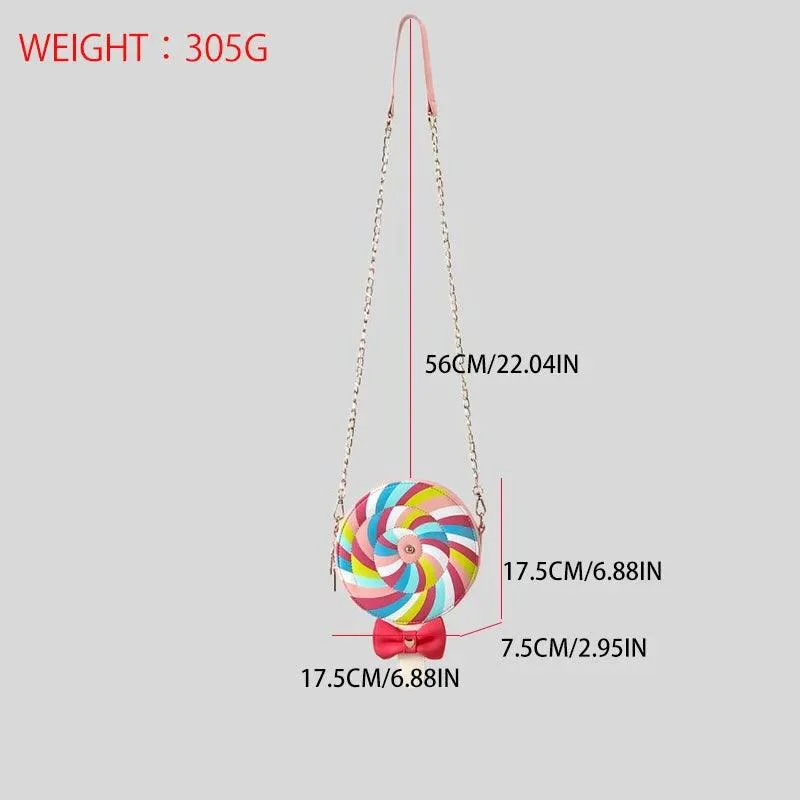 Sweet Rainbow Lollipops Crossbody Bag - Glova