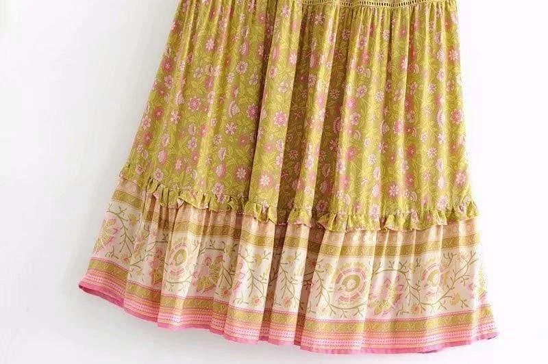 SYMPHONY Maxi Skirt - Yellow - Glova