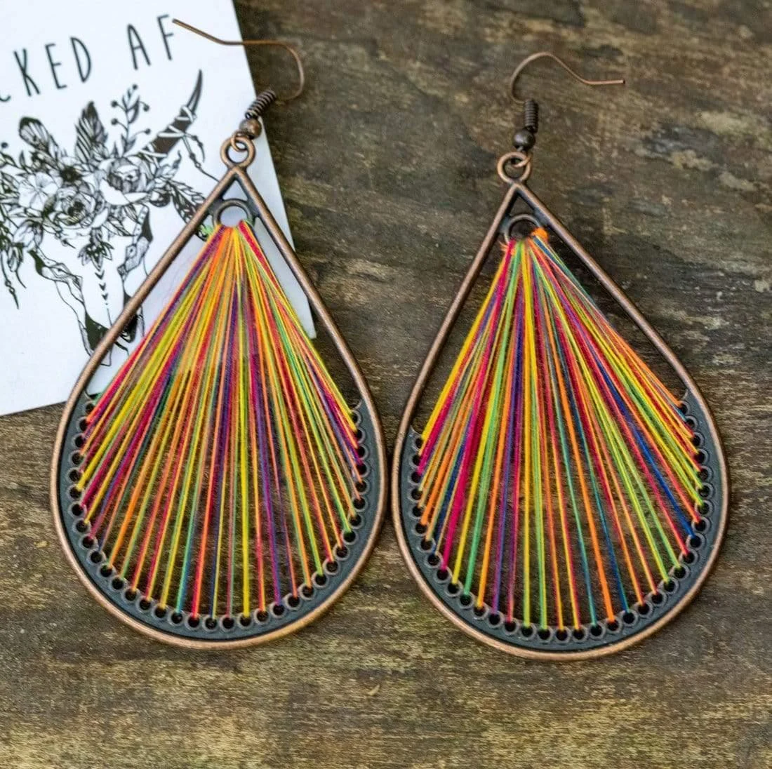 Take Me To Funky Town Earrings - Glova