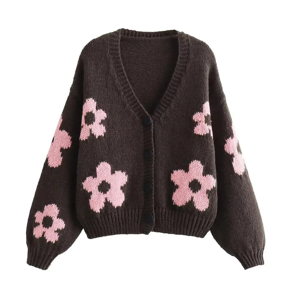 Talia Floral Cardigan - Glova