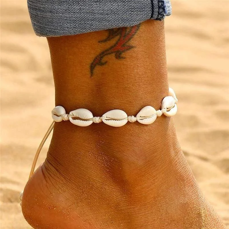 Tallulah Shell Anklet - Glova