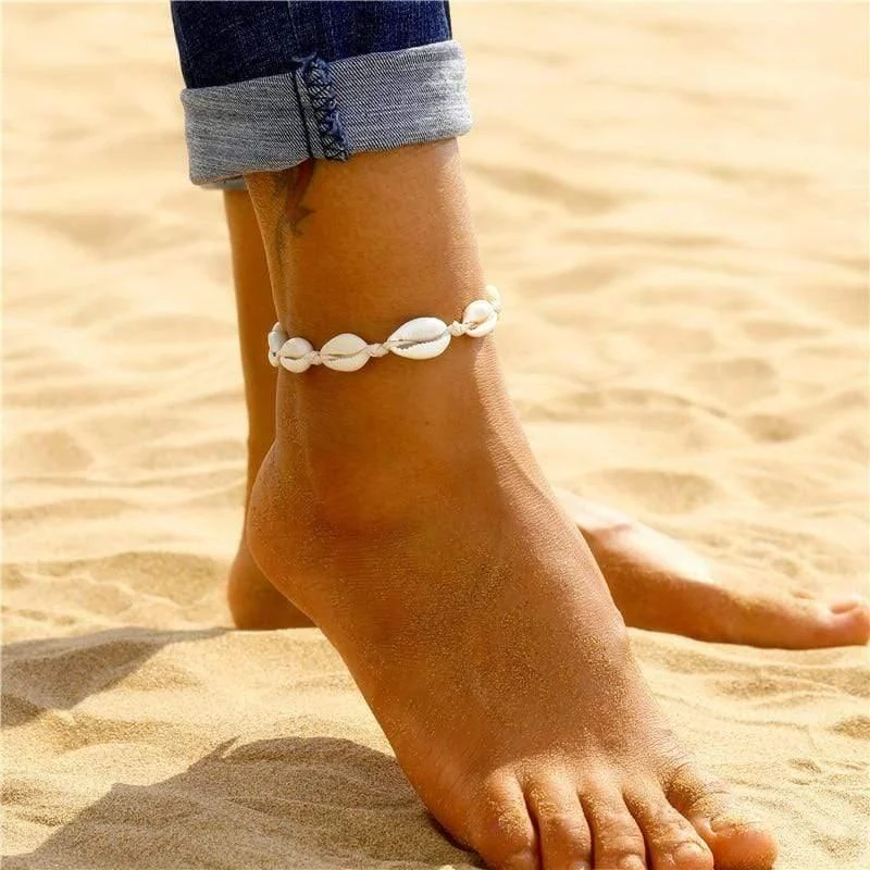 Tallulah Shell Anklet - Glova