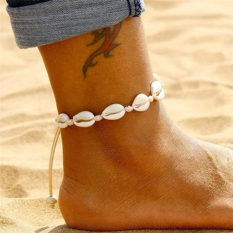 Tallulah Shell Anklet - Glova