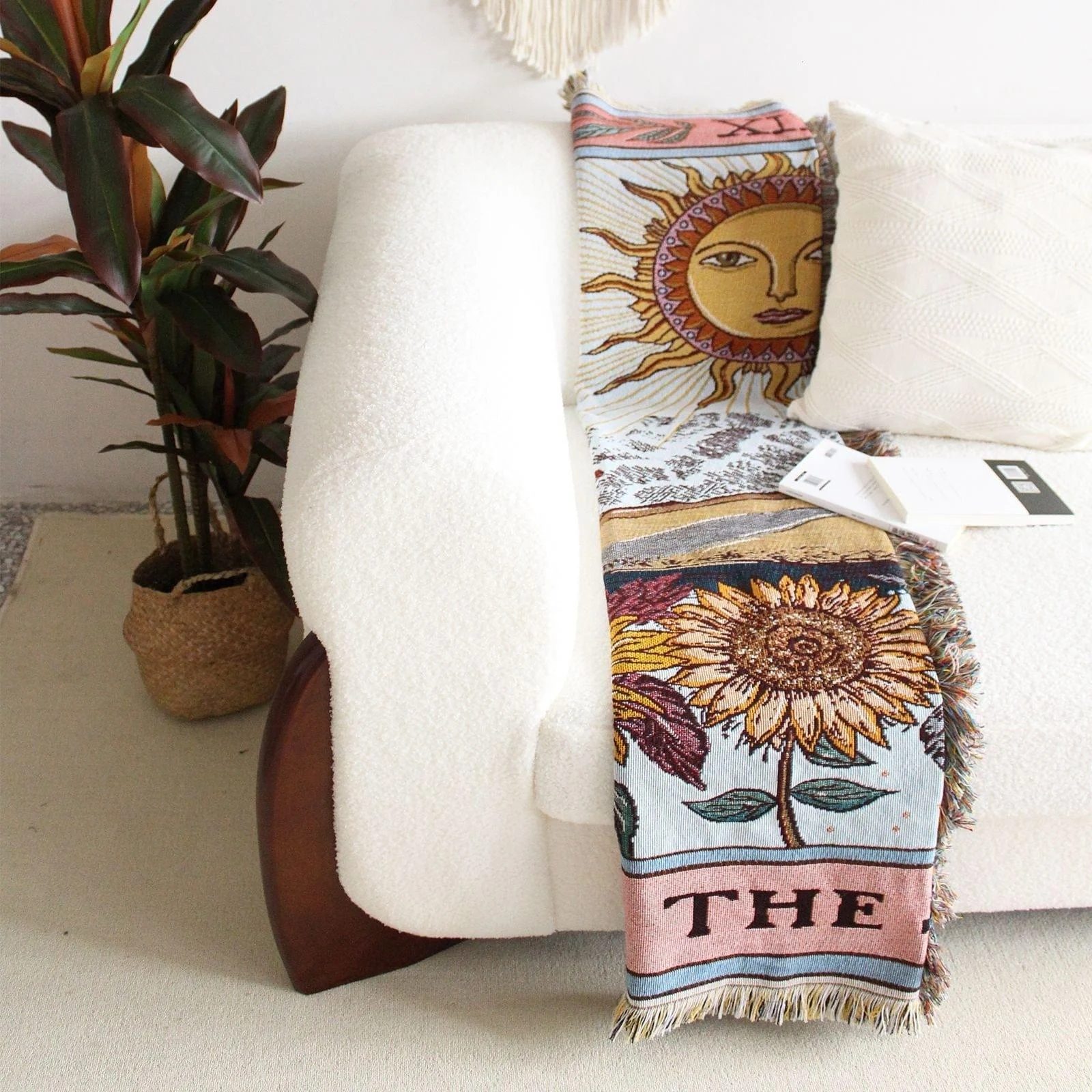 Tarot Card Throw Blanket - Glova