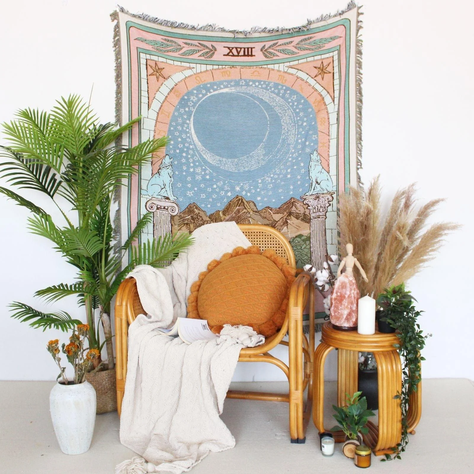 Tarot Card Throw Blanket - Glova