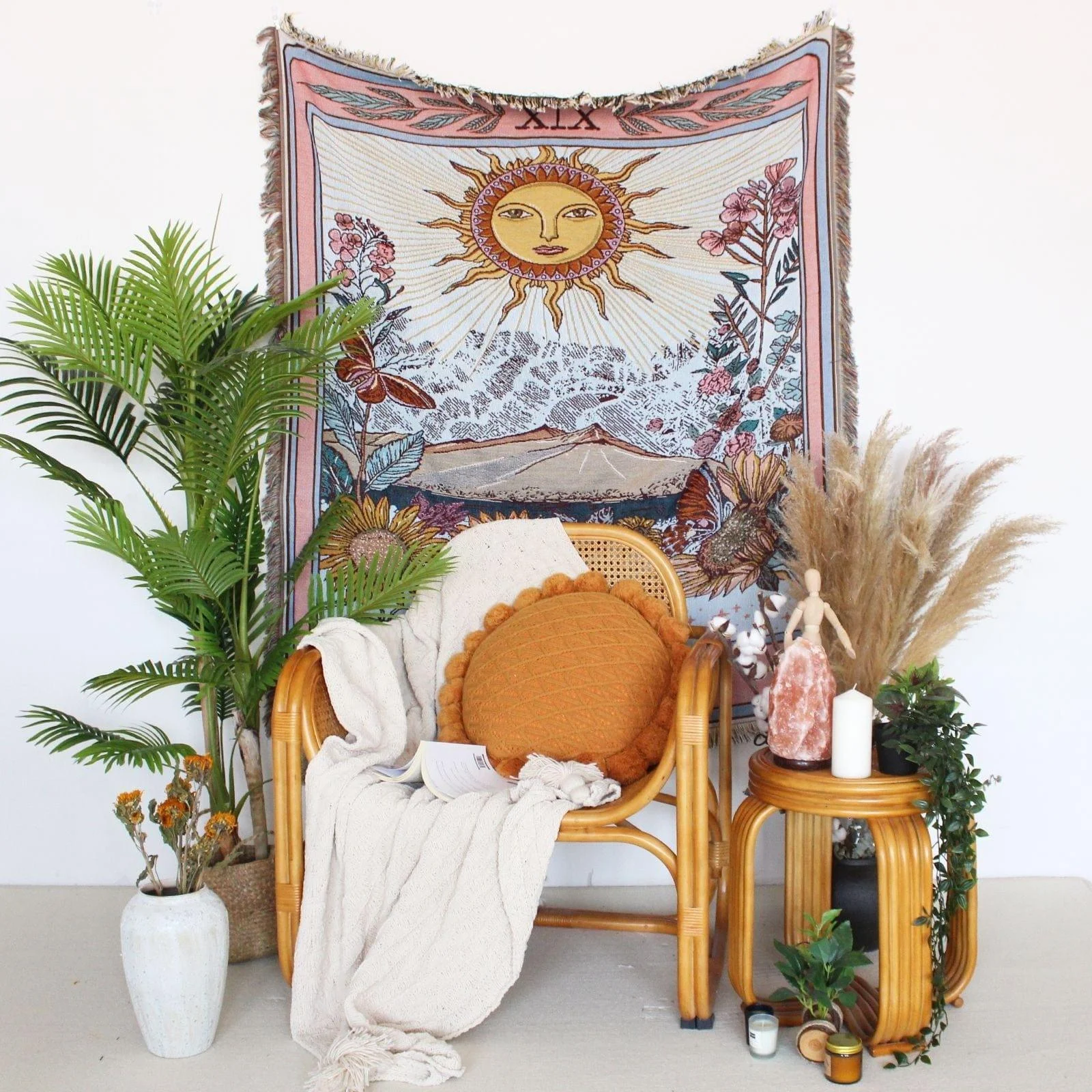 Tarot Card Throw Blanket - Glova