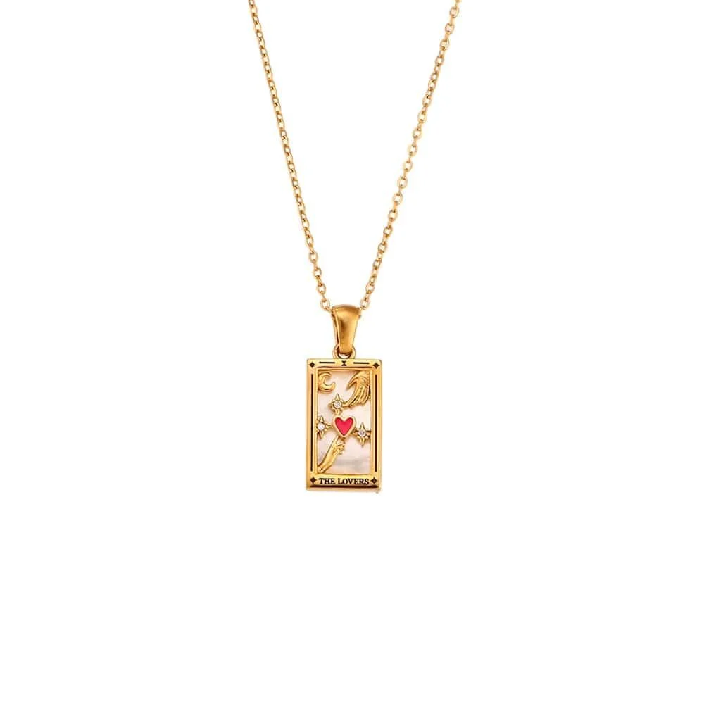 Tarot Cards Pendant Necklaces - Glova