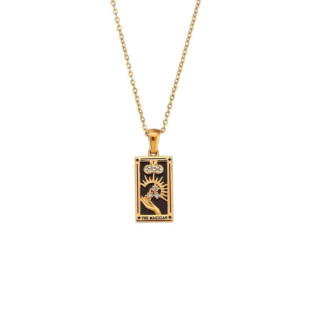 Tarot Cards Pendant Necklaces - Glova