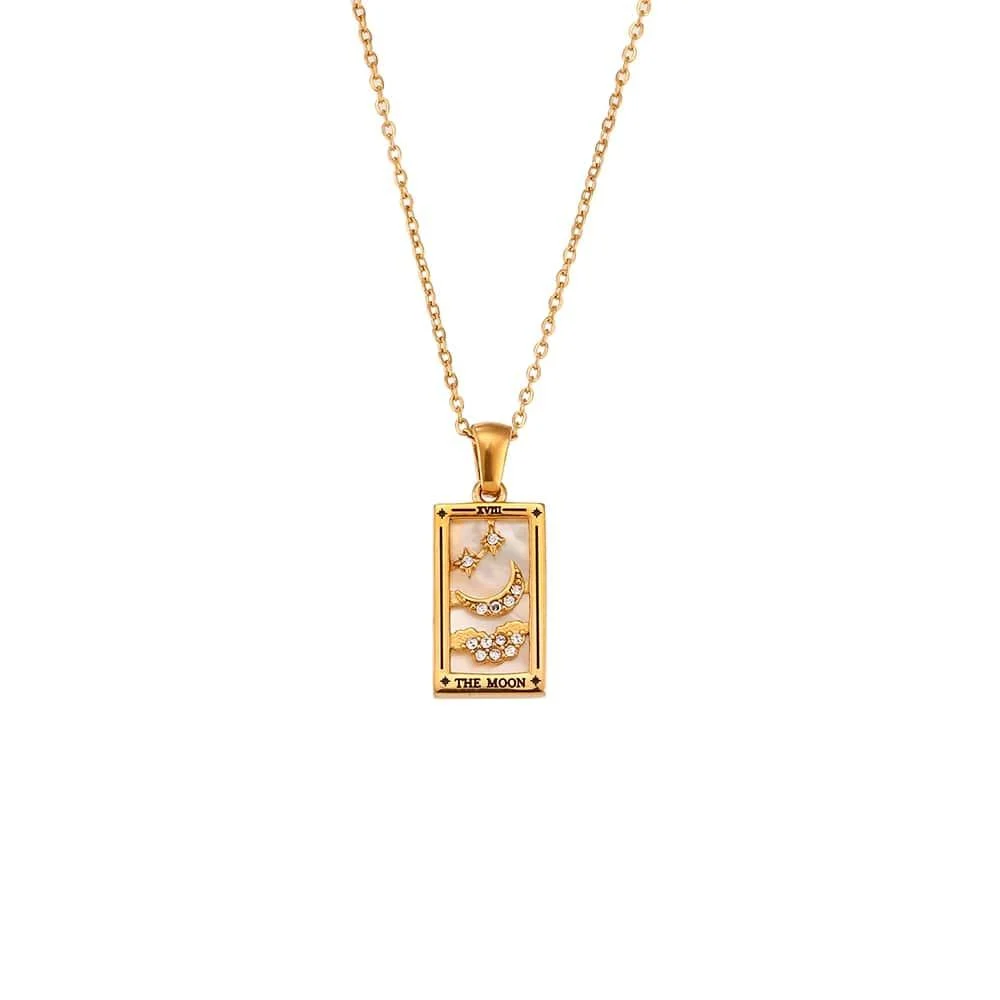 Tarot Cards Pendant Necklaces - Glova