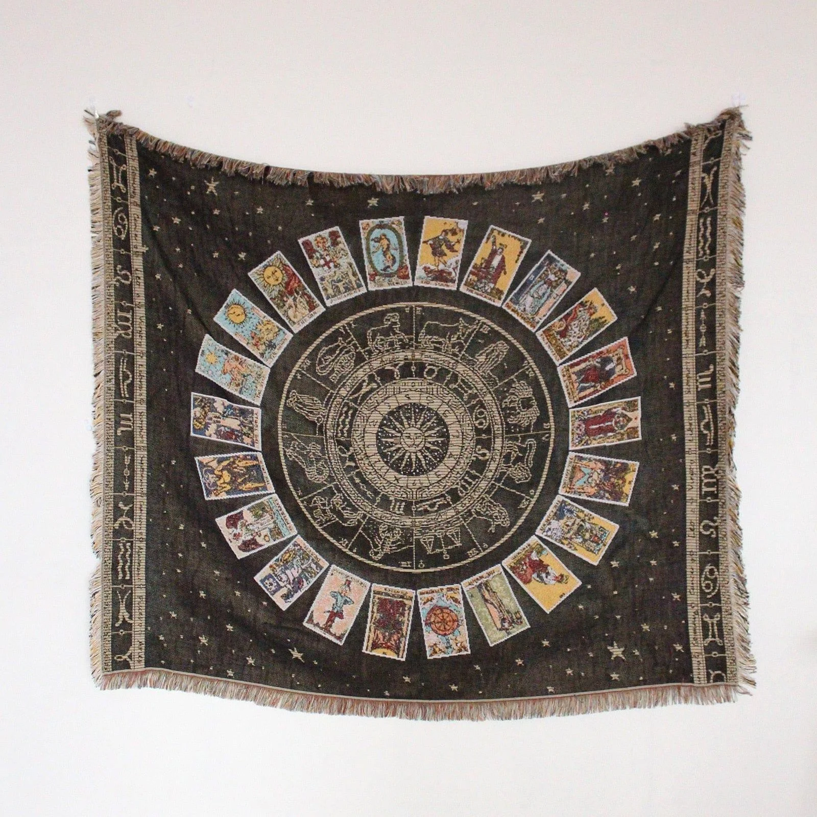 Tarot Deck Throw Blanket - Glova