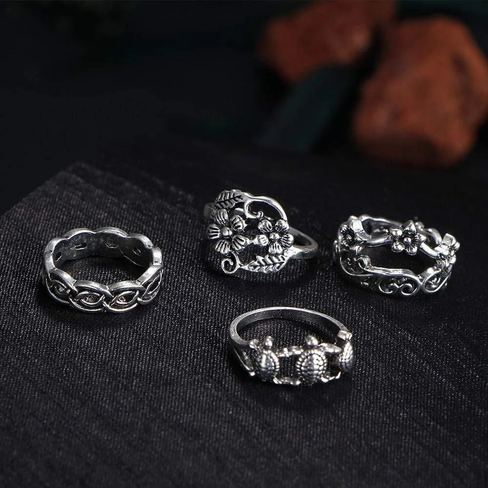 'The Crystal' Ring Set - Glova