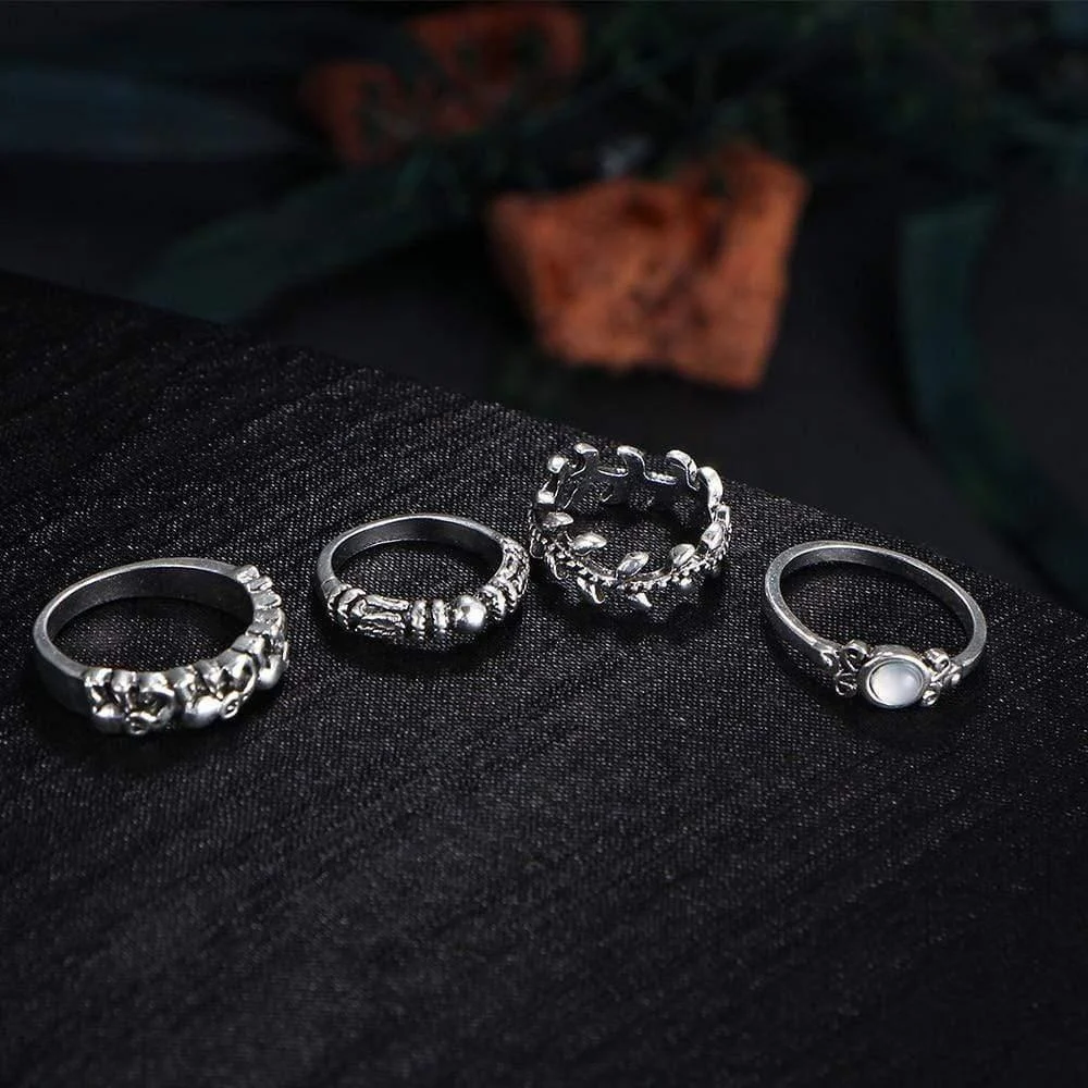 'The Crystal' Ring Set - Glova