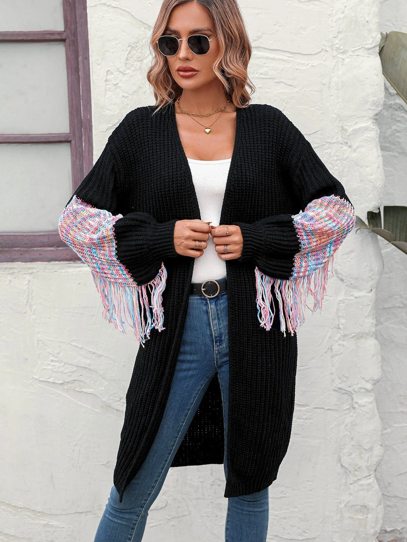 Titania Fringed Cardigan - Glova