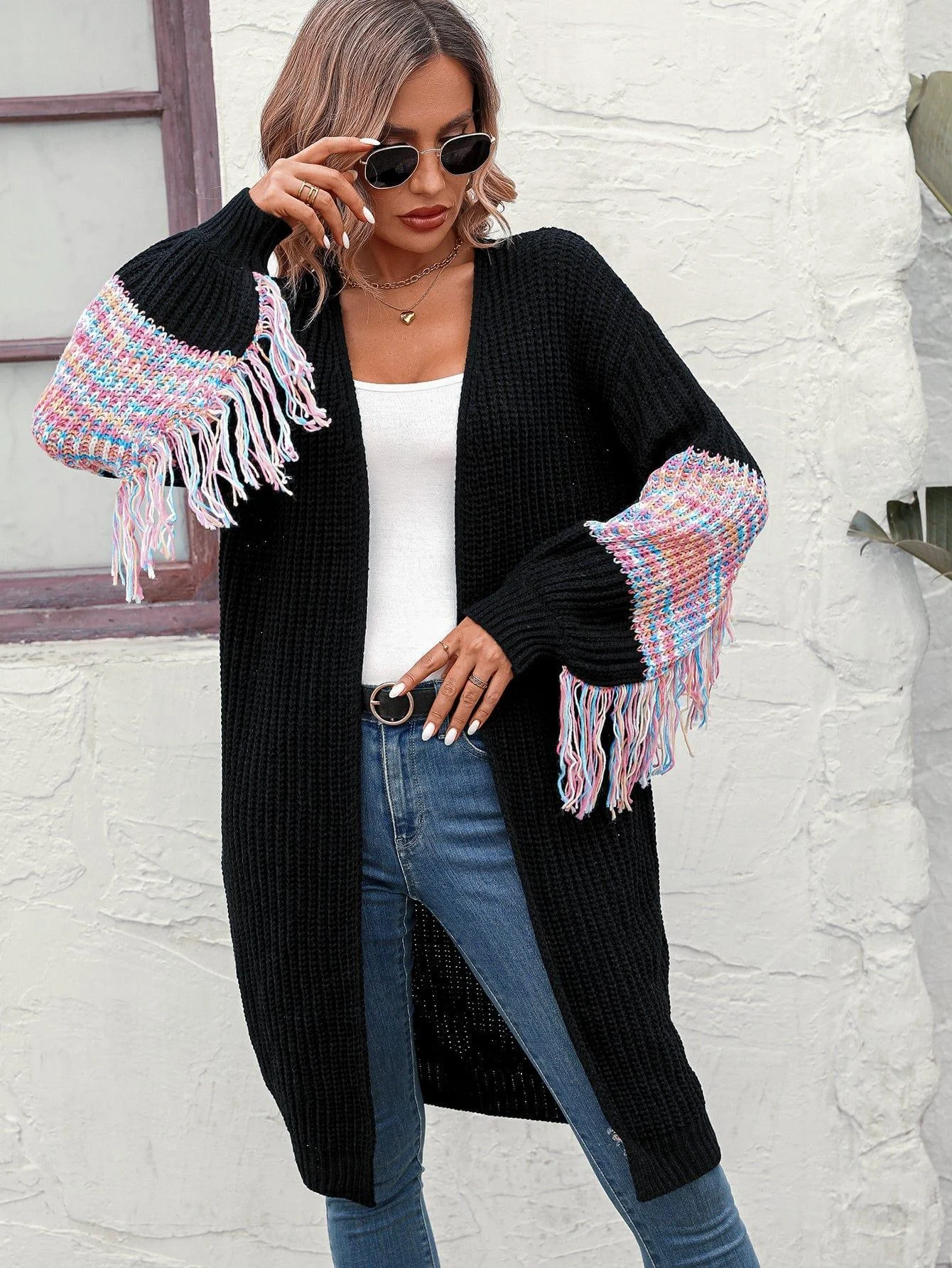 Titania Fringed Cardigan - Glova