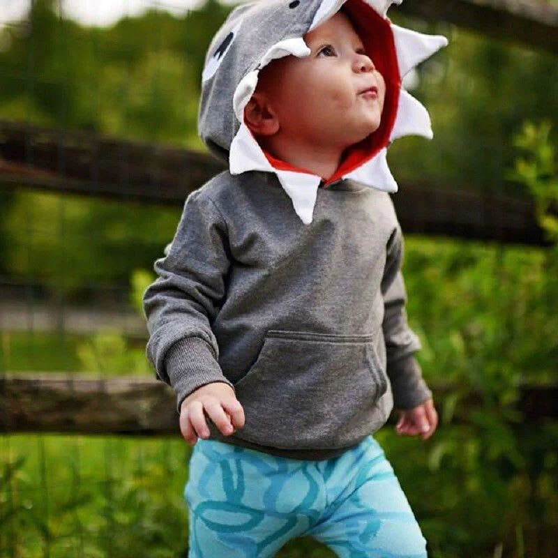 Toddler Shark Hoodie - Glova