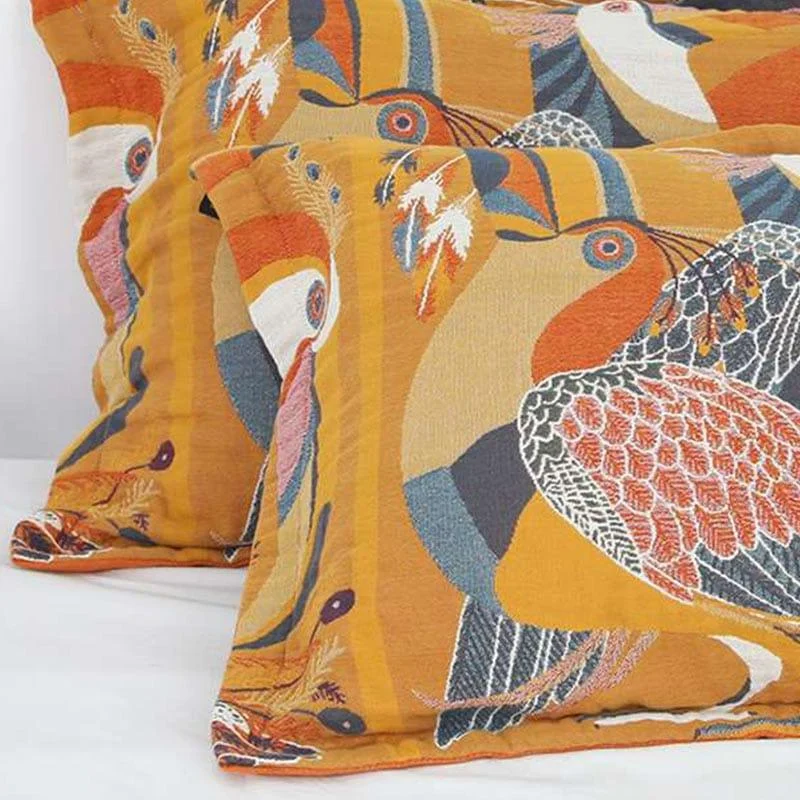 Toucan Bird Pillow Case Pack of 2 - Glova