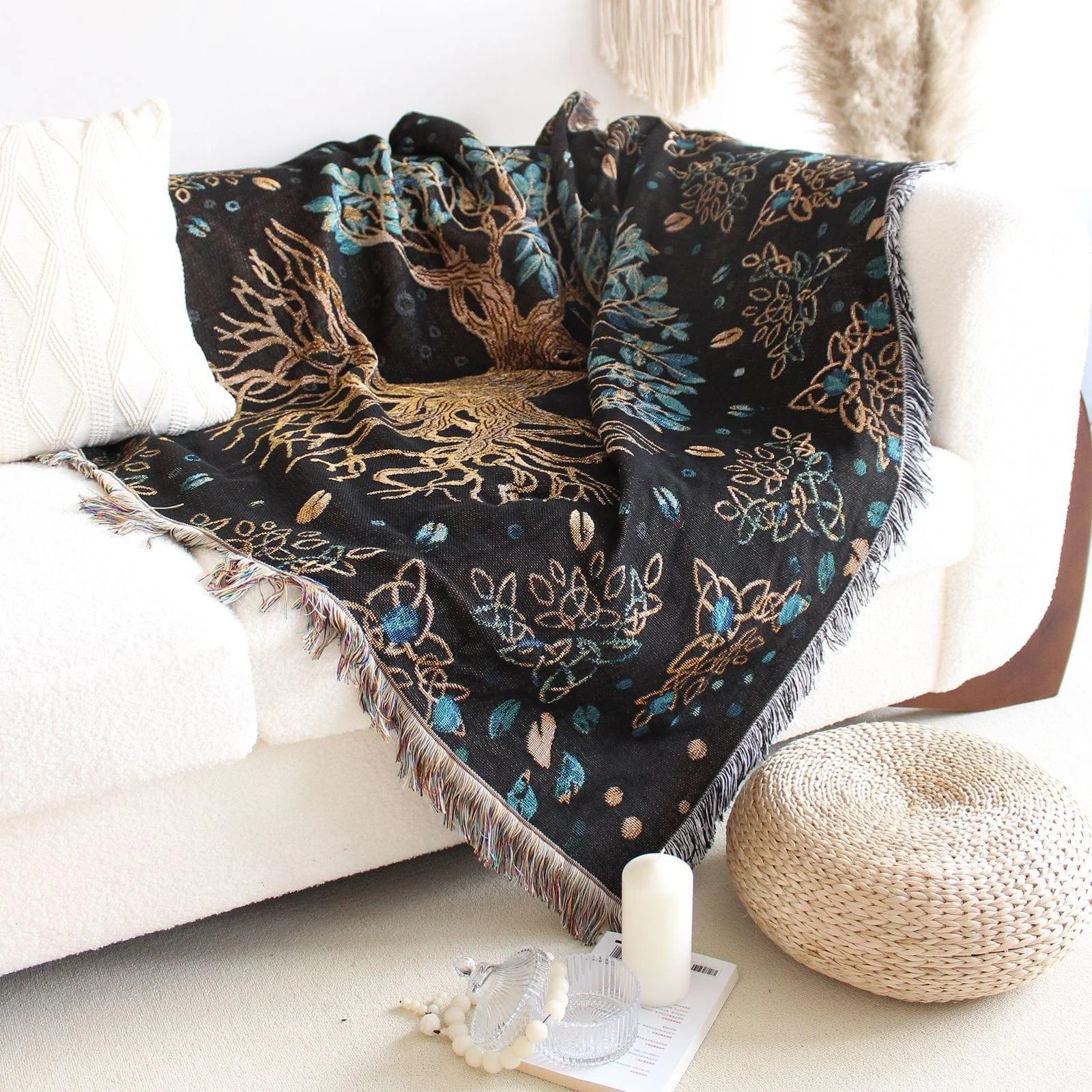 Tree Of Life Throw Blanket - Glova