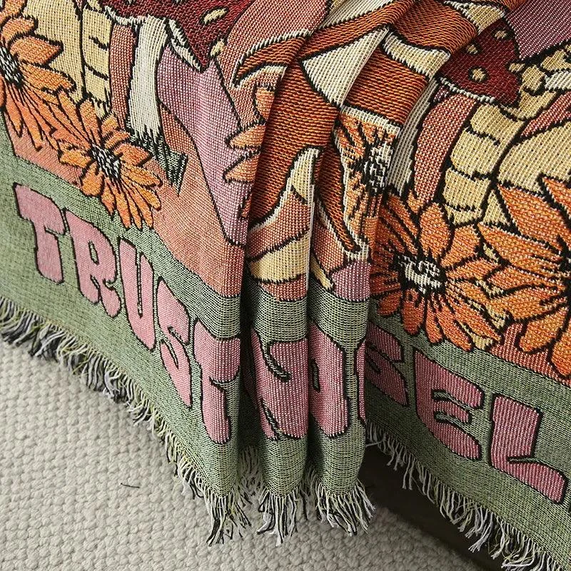 Trust In Yourself Throw Blanket - Glova