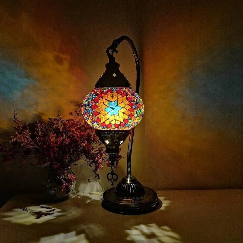 Turkish Mosaic Table Lamp - Glova