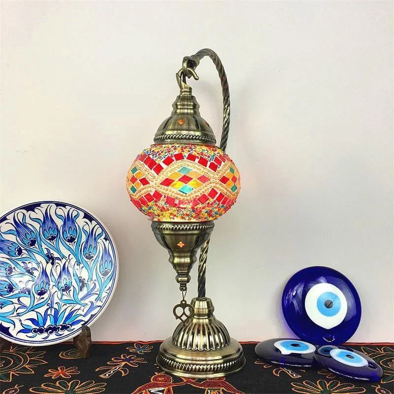 Turkish Mosaic Table Lamp - Glova