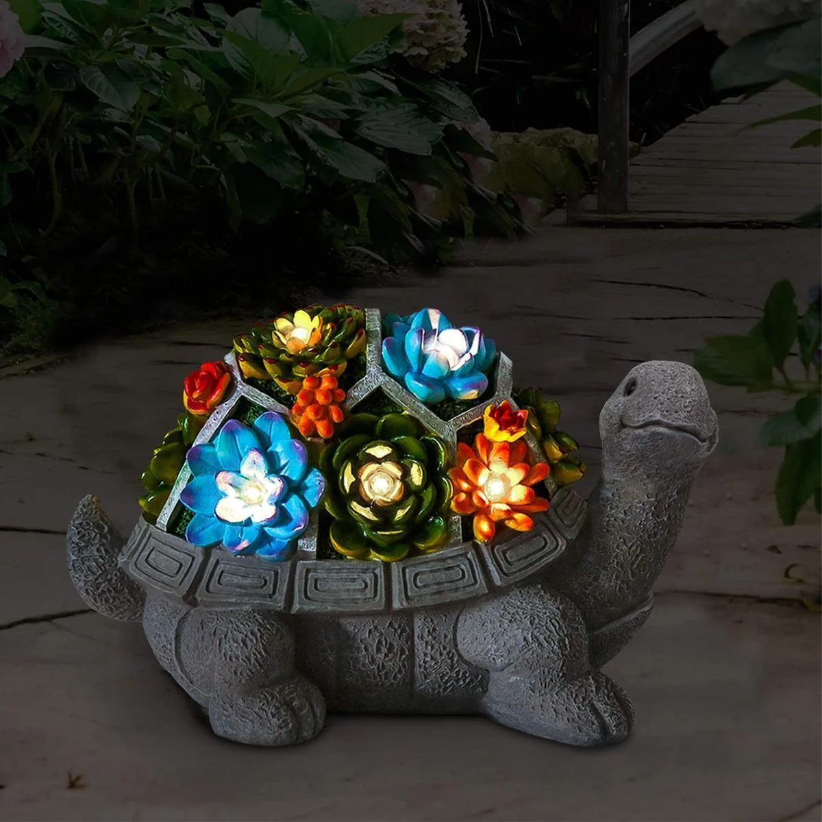 Turtle Solar Powered Garden Decor - Glova