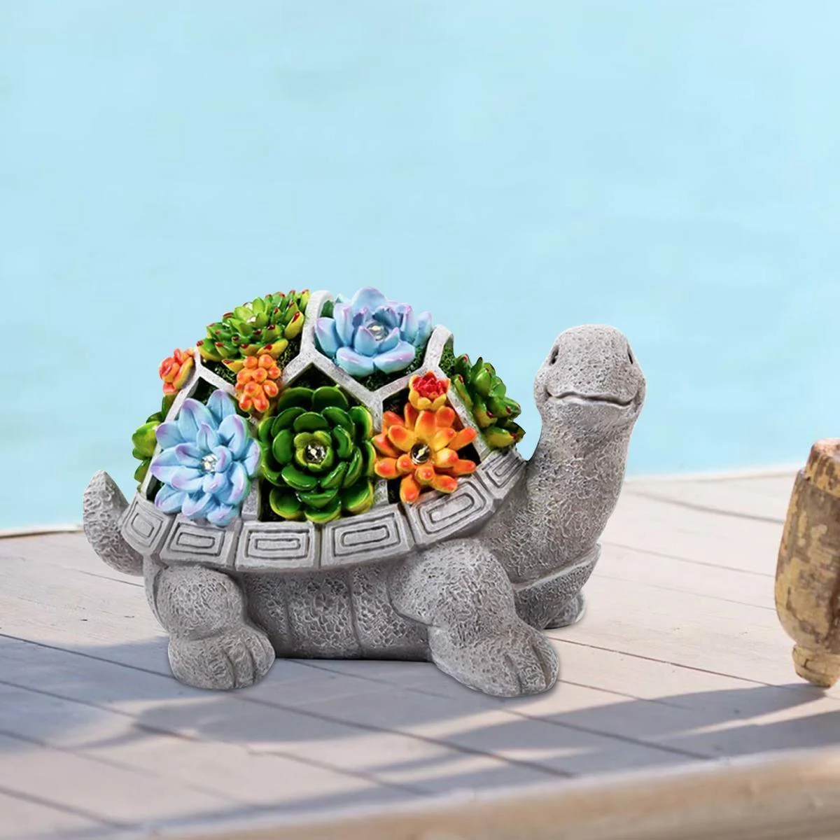 Turtle Solar Powered Garden Decor - Glova