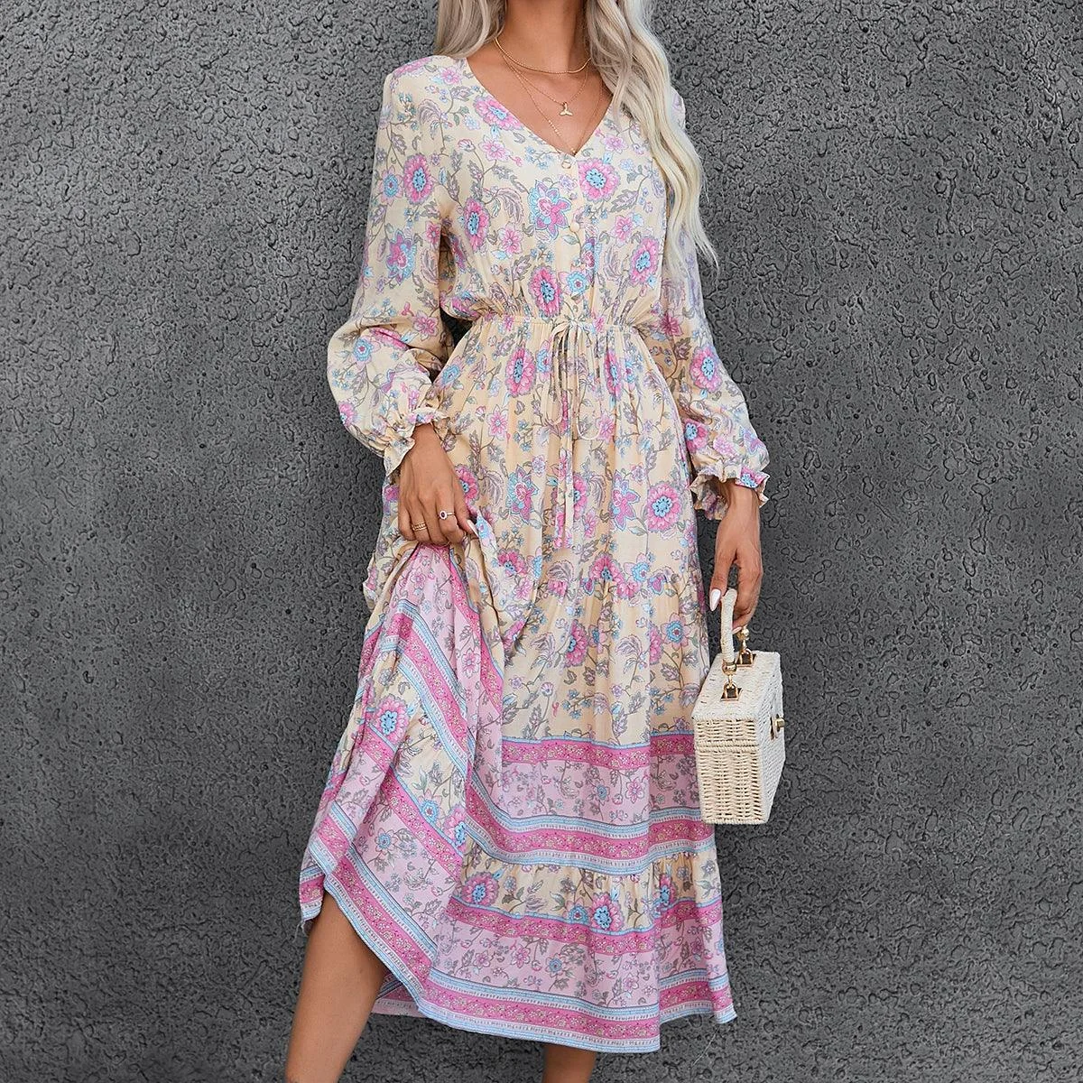 Ulani Boho Maxi Dress - Glova