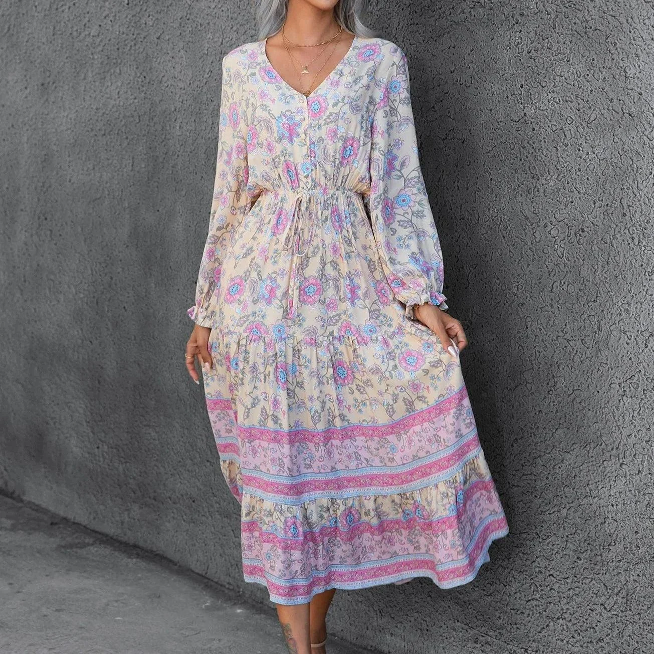 Ulani Boho Maxi Dress - Glova