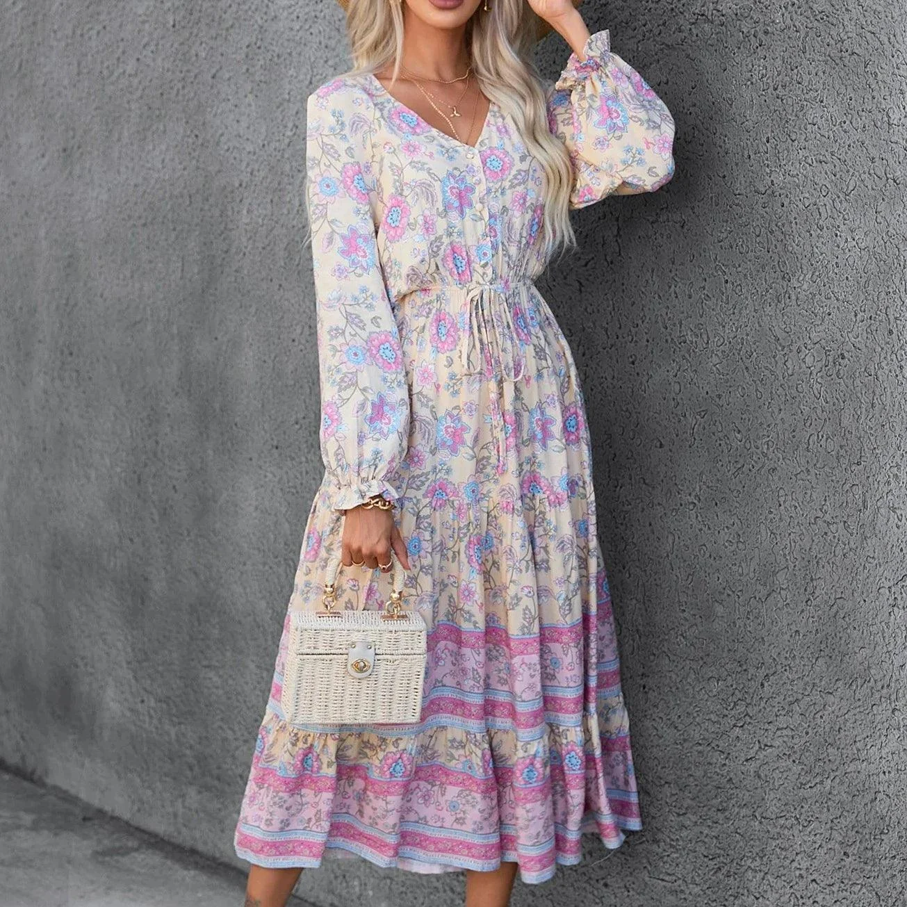 Ulani Boho Maxi Dress - Glova