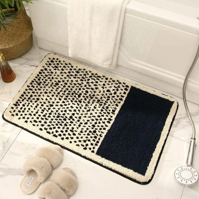 Ultra Soft Striped Bath Mat - Glova