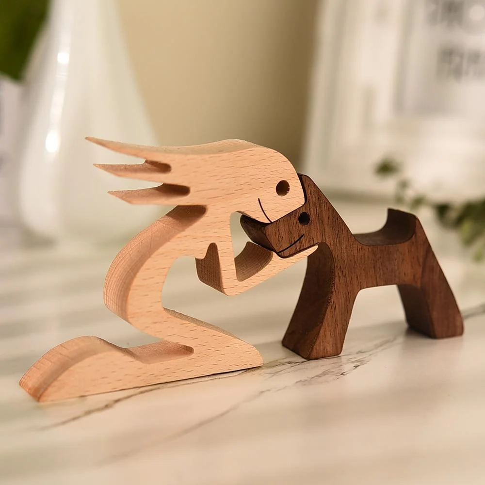 Unconditional Love Wood Figurine - Glova