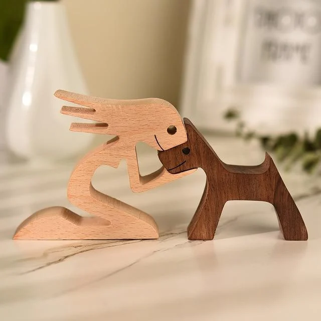 Unconditional Love Wood Figurine - Glova