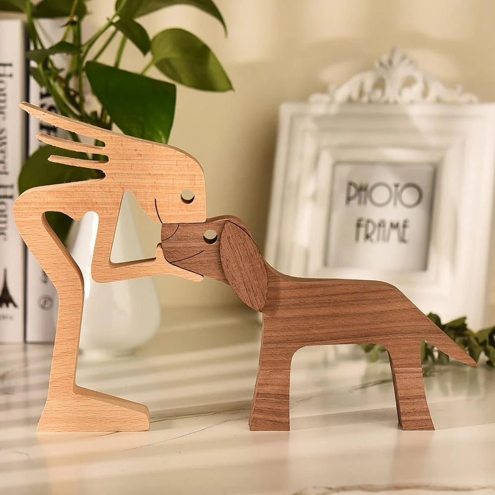 Unconditional Love Wood Figurine - Glova