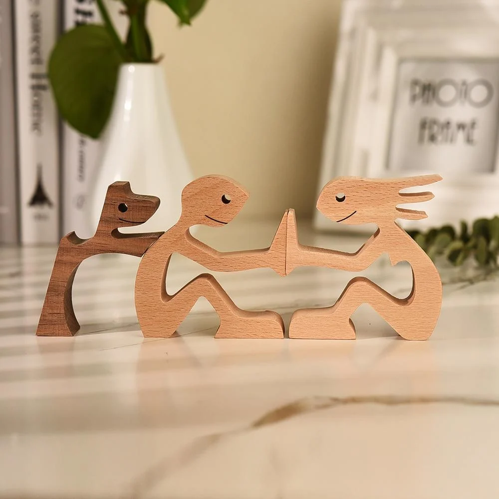 Unconditional Love Wood Figurine - Glova