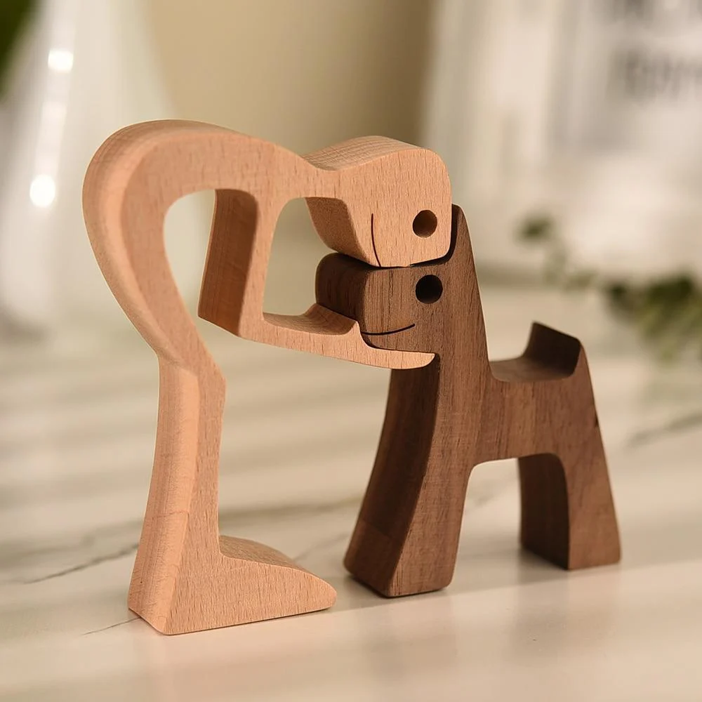 Unconditional Love Wood Figurine - Glova