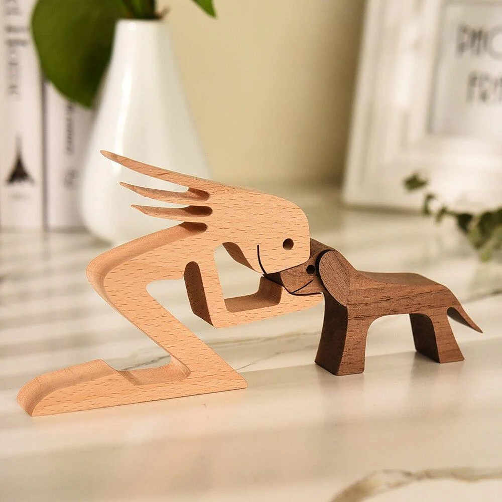 Unconditional Love Wood Figurine - Glova