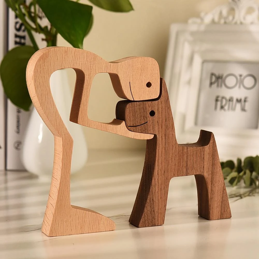 Unconditional Love Wood Figurine - Glova