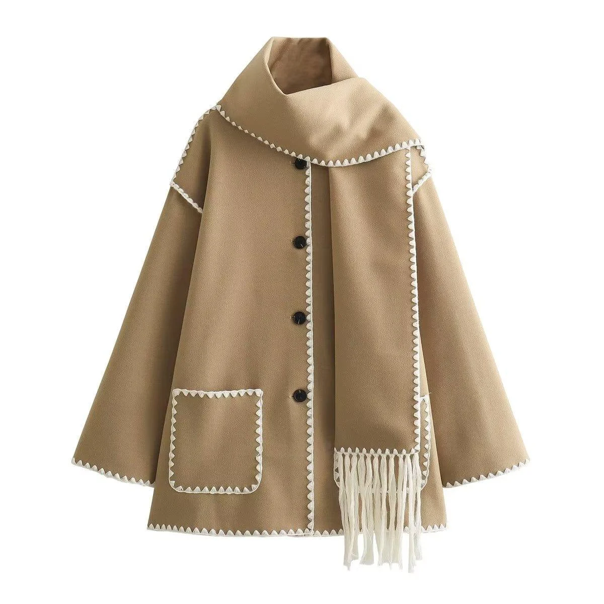 Valencia Scarf Coat - Glova