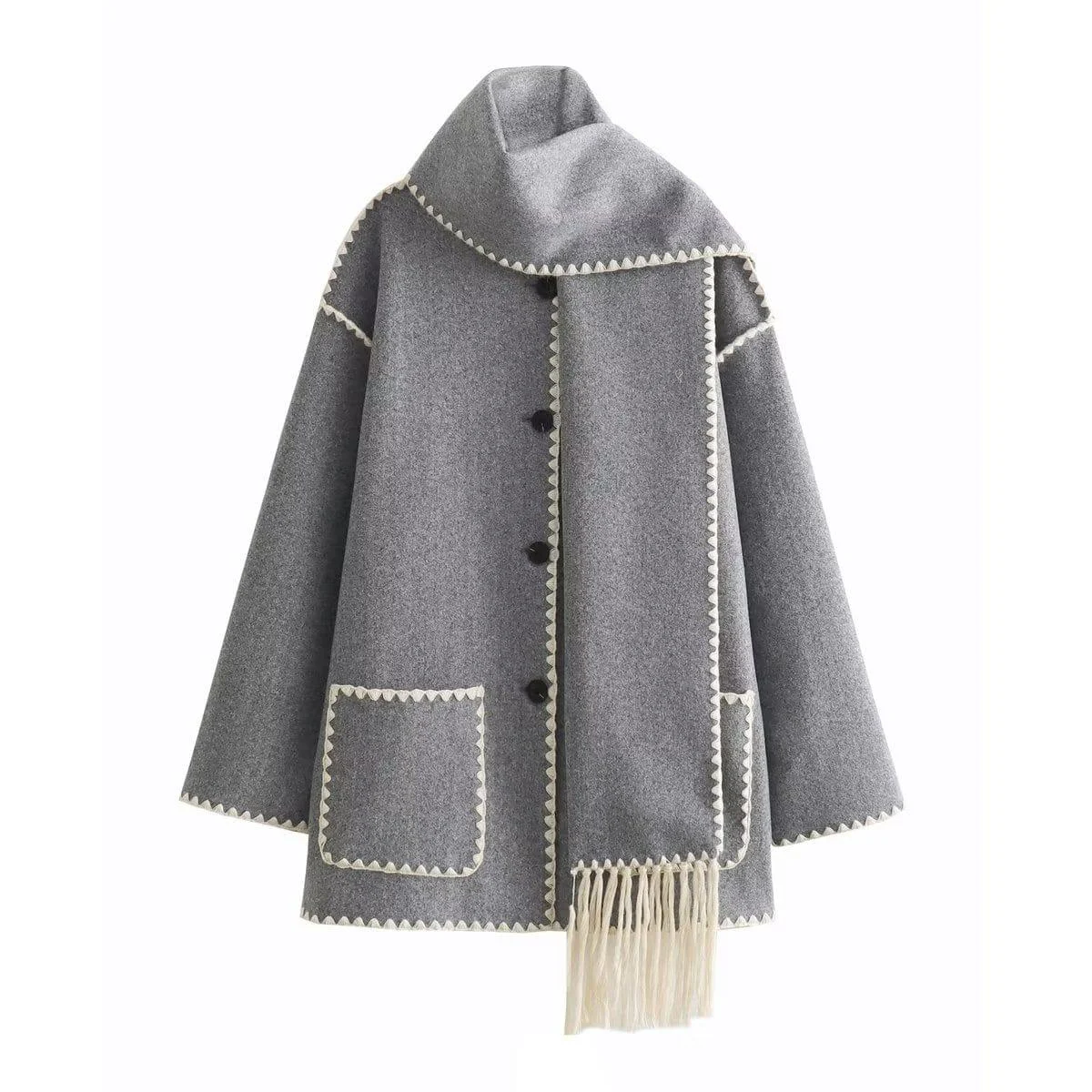 Valencia Scarf Coat - Glova