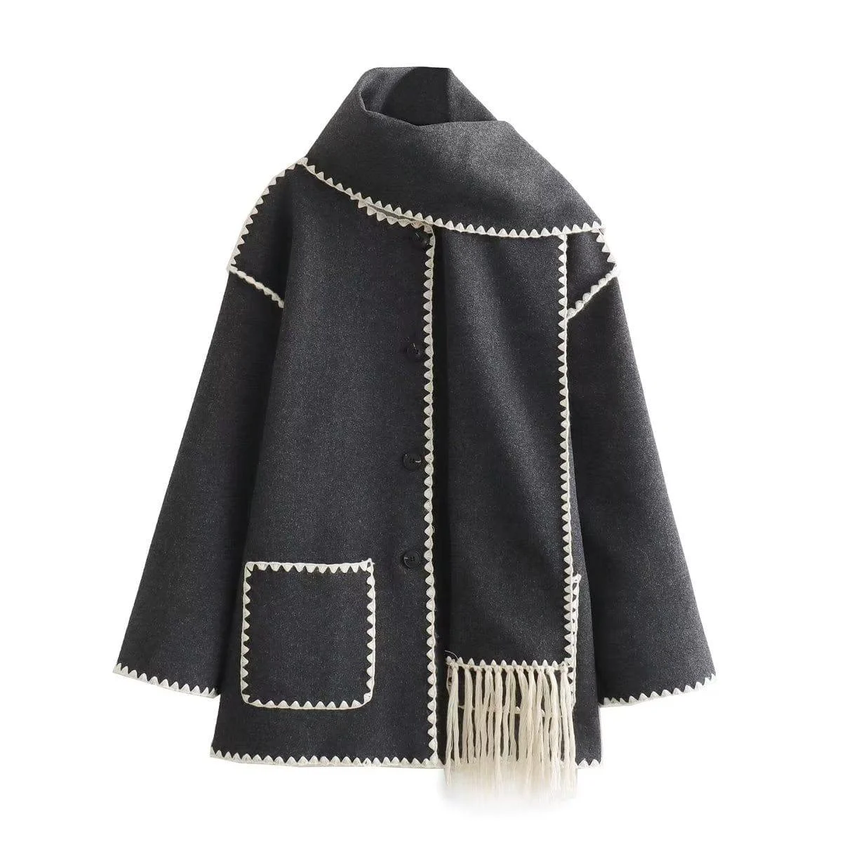 Valencia Scarf Coat - Glova