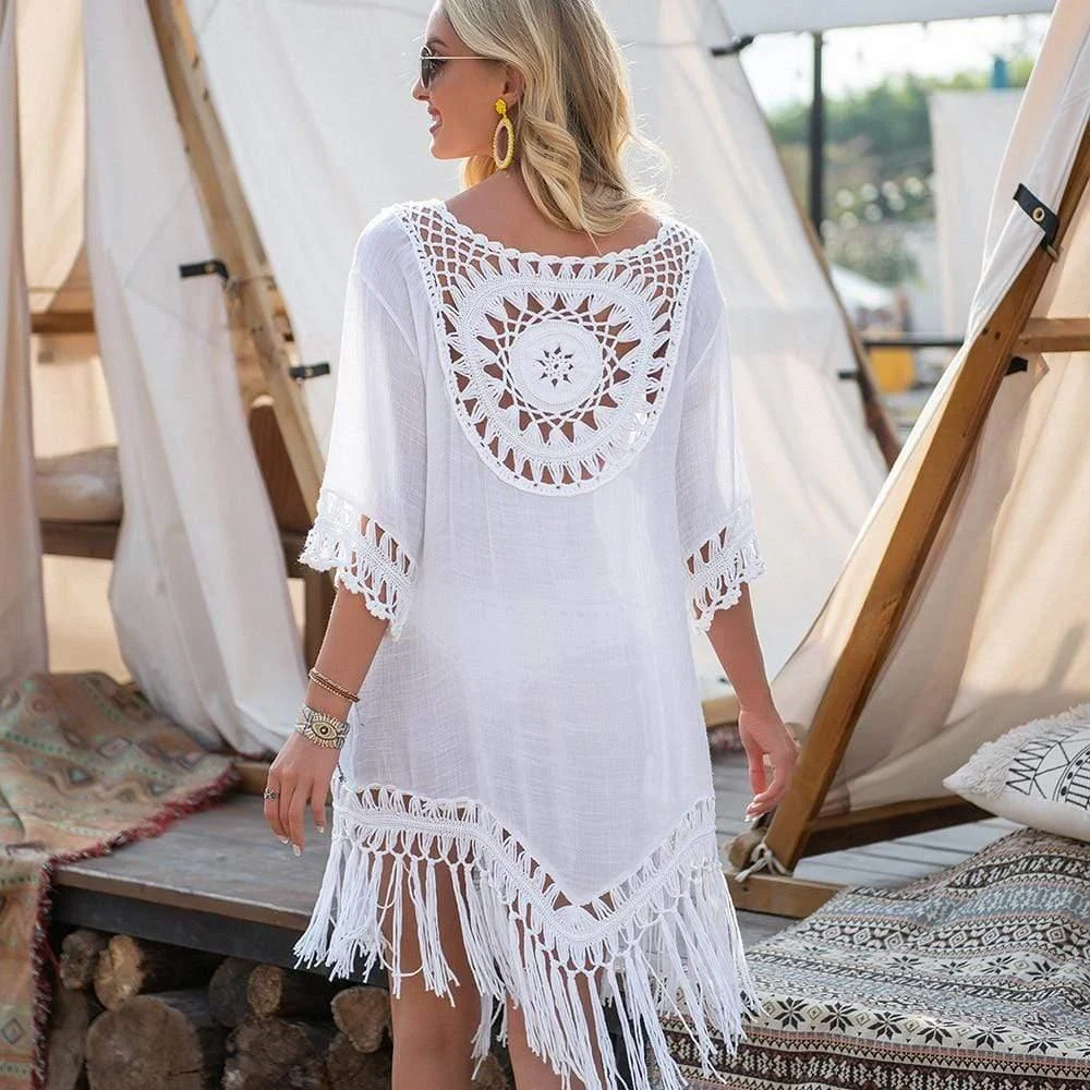 Valli Tassel Cover Up - Glova