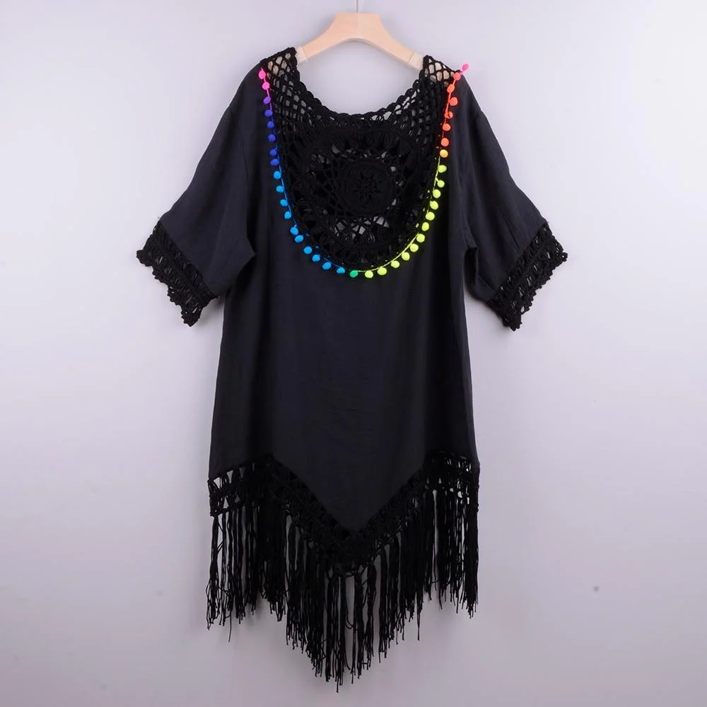 Valli Tassel Cover Up - Glova