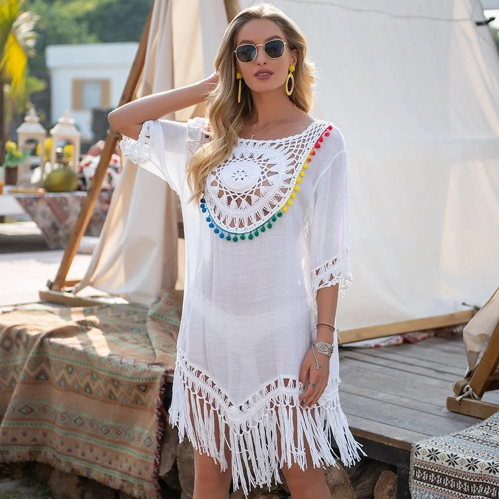 Valli Tassel Cover Up - Glova