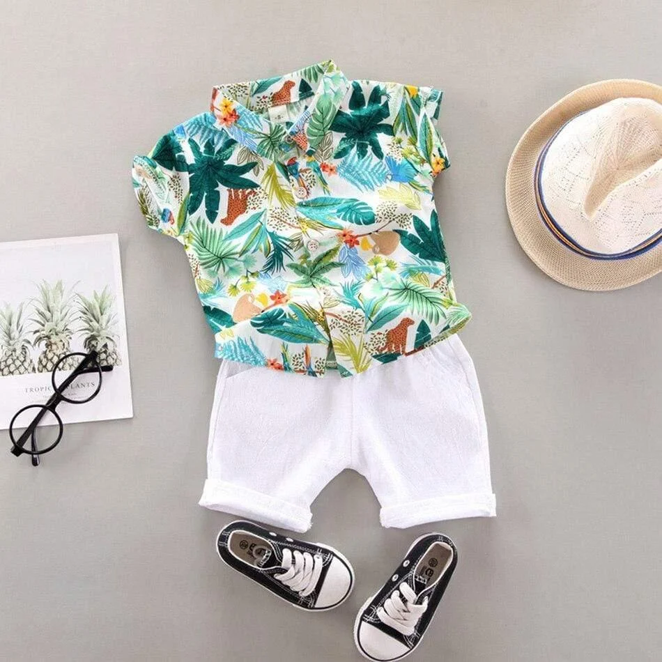 Vamos A La Playa Baby Boy Set - Glova