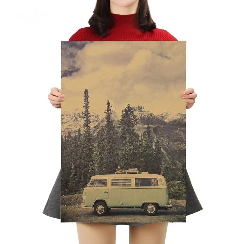 Van Life Wall Poster - Glova